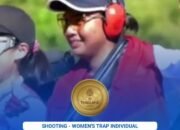 Penembak Fany Sabet Emas di Nomor Trap Individual Putri SEA Games 2025