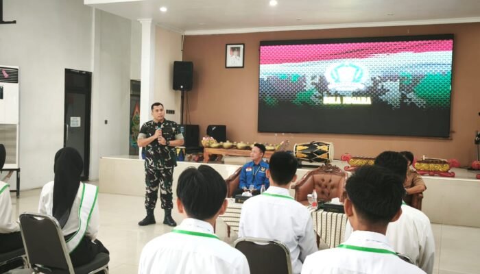 Dandim 1002/HST Berikan Wawasan Kebangsaan dan Bela Negara kepada Finalis Putra Putri HST