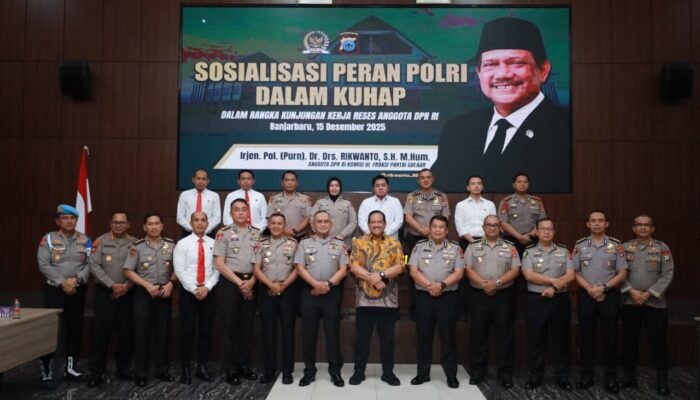 Kunjungan Reses Komisi III DPR RI, Rikwanto Dorong Reformasi Penyidikan Polri