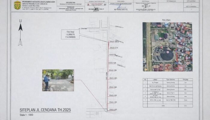 Dikebut, Drainase Cendana III Ditarget Rampung Tepat Waktu