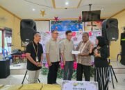 PT Pelsart Ajak PWI Kotabaru Salurkan Sembako ke Umat Gereja Pantekosta Megasari