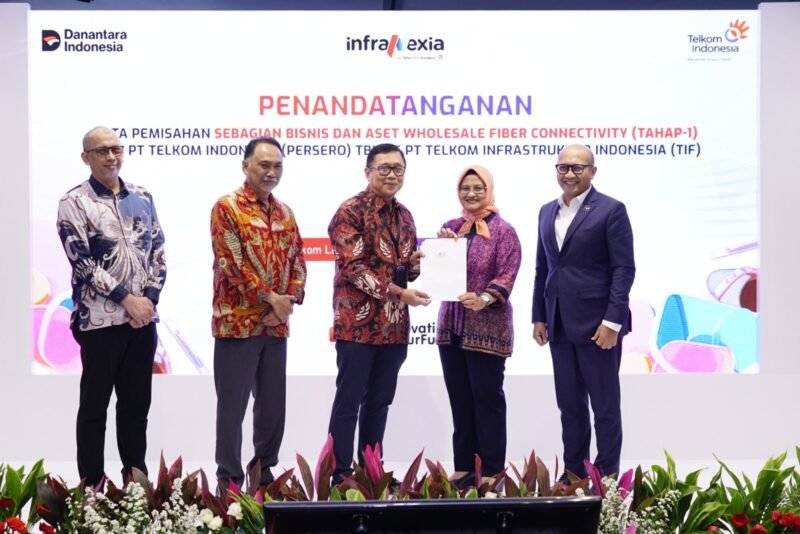 Telkom Resmi Teken Akta Spin-Off, InfraNexia Jadi Mesin Pertumbuhan Baru Infrastruktur Digital TelkomGroup 1 IMG 20251219 WA0044 1 e1766155700323