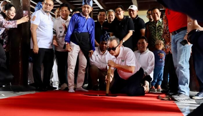 Gubernur H Muhidin Gaungkan Permainan Tradisional Banjar Balogo Secara Nasional di TMII Jakarta