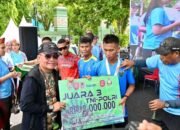 Peringati Hari Bela Negara dan Hari Juang TNI AD, Gubernur Kalteng Hadiri Tambun Bungai Run