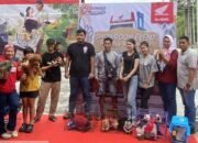 Keseruan Hero Day with Animal Hadir di Showroom Event Dealer Cahaya Indah Motor
