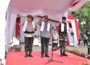 Jelang Pengajian 5 Rajab Haul Abah Guru Sekumpul, Supian HK Hadir dan Pimpin Apel Gelar Pasukan Pengamanan di Lapangan Murjani