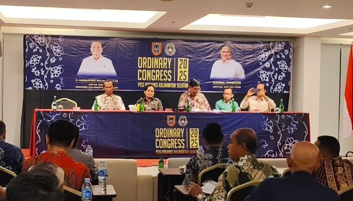 Kongres Biasa Asprov PSSI Kalsel 2025, Perkuat Konsolidasi dan Arah Pembinaan Sepak Bola Daerah