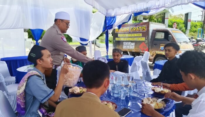 Polresta Banjarmasin Siapkan Rest Area Gratis, Jamaah Momen 5 Rajab Disambut Hangat