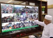Gubernur Kalsel Pantau Lalu Lintas dari CCTV