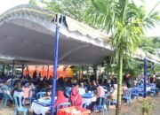 Arus Balik Jemaah Rutinan 5 Rajab Padati Tanah Laut, Posko Tugu Kijang Mas Jadi Titik Lelah Favorit