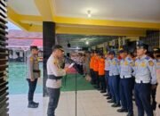 Polres HST Gelar Apel Gabungan Pengamanan Tahun Baru