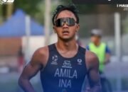 Rashid Raih Emas ke-82 Bagi Indonesia di Triathlon Individual Putra