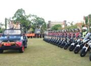 Gubernur Hadiri Apel Operasi Lilin, Kapolri Ingatkan Waspada Puncak Musim Hujan.