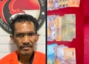 Sat Resnarkoba Polres HST Ringkus HR Warga Desa Pamangkih