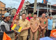 Kobaran Api di Jalan Niaga, Wabup Turun ke Lokasi