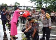 Puluhan Personel Polres Tanah Laut Naik Pangkat