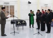 Lantik PPTP, Sekda Minta Langkah Cepat Tangani Bencana