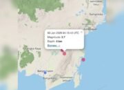 Gempa Dangkal Tiga Kali Guncang Kotabaru dan Balangan Kalsel Sabtu Siang