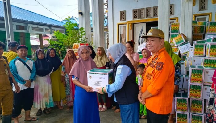 Sebanyak Empat Desa Terdampak Banjir Kecamatan LAU Dapat Bantuan dari Provinsi Kalsel 3 IMG 20260106 WA0019