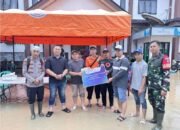 Bank Kalsel Salurkan Bantuan Banjir, Hadir Bersama Warga Balangan dan Banjar