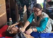 Pastikan Kesehatan Warga, Babinsa Pandawan Dampingi Layanan Medis