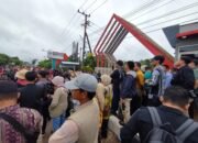 Heboh, Warga Banjarbaru Antusias Sambut Presiden Prabowo