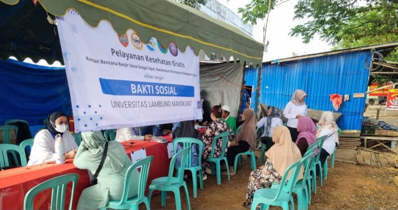 ULM Peduli Korban Banjir, Buka Layanan Kesehatan di Sungai Sipai 1 IMG 20260119 WA0047 e1768816284468