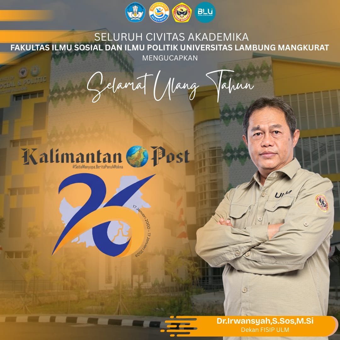 Dekan FISIP ULM Sebut Tema “Literasi Lintas Batas” Kalimantan Post Sangat Relevan dengan Tantangan Era informasi Saat Ini 1 IMG 20260120 WA0186