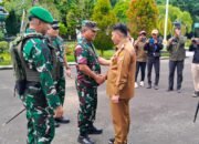 Kasdam Tambun Bungai Kunjungi Yonif 621 Manuntung