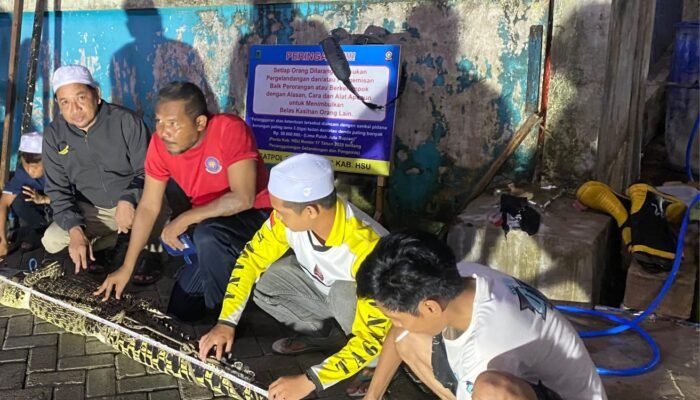 Buaya Muncul di Sungai Desa Patarikan Panjang Dua Meter Lebih