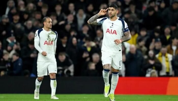Bermain 10 Orang Borussia Dortmund Dikalahkan Tottenham Hotspur