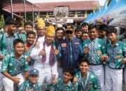 Atraksi Bausung Pangantin Hingga Madihin dari Siswa SMPN 2 Banjarmasin Dapat Apreasi Wali Kota Yamin