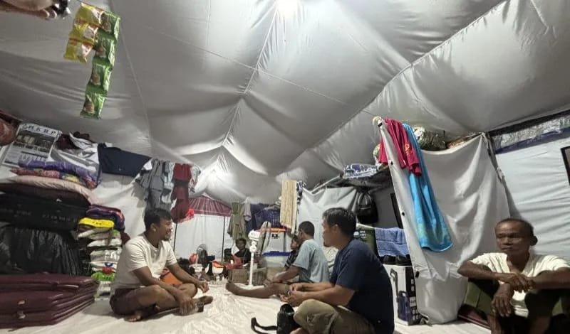 Sebanyak 912 Warga Hutanabolon Tapanuli Tengah Jalani Hidup di 129 Tenda Pengungsian 1 IMG 20260127 WA0012