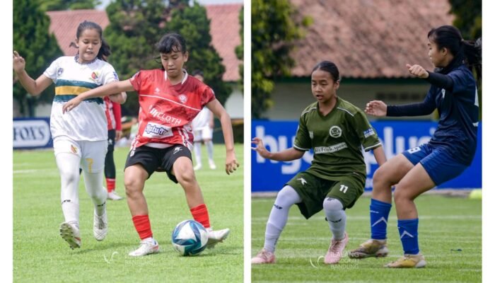 Dua Pesepakbola Putri Banjarmasin, Aulia dan Aqila Susul Indira ke Liga U-15 Bandung