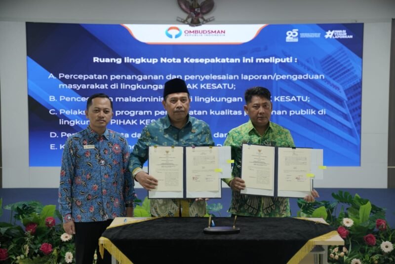 Pemda se-Kalsel Teken Kerja Sama dengan Ombudsman RI, Bupati HST Tekankan Perbaikan Layanan Publik 1 IMG 20260128 WA0014 e1769577613693