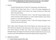 Pemkot Banjarmasin Buka Seleksi Dewan Pengawas dan Direksi Dua BUMD