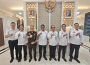 Satukan Komitmen Penguatan Hukum, Kanwil Kemenkum Kalsel Audiensi dengan Kejati Kalsel