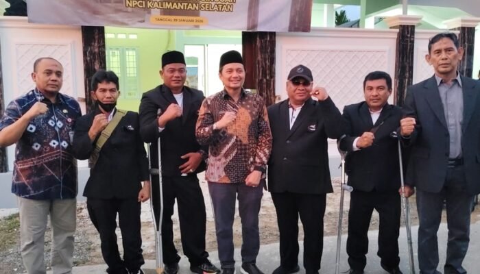Dibangun Mandiri dan Swadaya, Rumah Singgah Atlet NPCI Kalsel Diresmikan Wagub Hasnuyadi