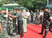 Penuh Haru dan Penghormatan, Kodim 1002/HST Lepas Personel Purna Tugas