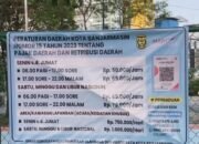 Lapangan Basket Siring Bekantan Resmi Berbayar, Disbudporapar Pasang Spanduk Tarif