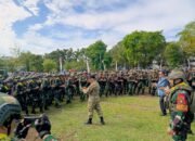 Bupati HST Pimpin Apel Kesiagaan Yonif 621/Manuntung