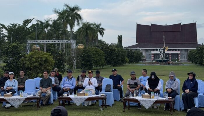 Gubernur Agustiar Sabran Minta Pers Kawal Program Pembangunan di Tahun 2026