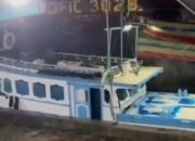 Tongkang Kosong Hantam Kapal Nelayan di Sungai Barito, Sejumlah Perahu Rusak