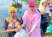 Perusahaan Swasta Bersama Prodi BK Uniska Hadirkan Bantuan dan Trauma Healing bagi Korban Banjir di Lok Baintan