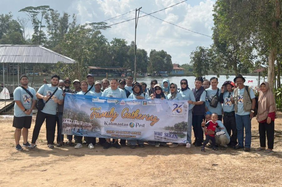Family Gathering Kalimantan Post Tutup Rangkaian HUT ke-26 di Danau Seran 1 IMG 20260124 162700