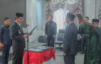 Wabup Lantik Kepala Disdukcapil Balangan 4 Haf 2 Bal 3 klm