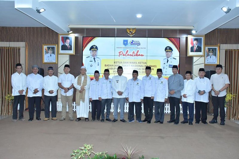 Ketua dan Wakil Ketua Baznas HSS 2025-2030 Dilantik 1 Hal 12 HSS 1 3 klm 9