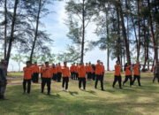 Pelatihan Tahap II TRC Balangan  di Pantai Batakan