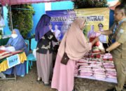 Gerakan Pangan Murah di Manarap Baru Diserbu Warga