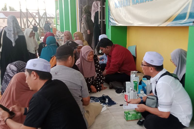 Safari Ramadhan Diwarnai Layanan Kesehatan Gratis 1 Hal 4 4 KLm Martapura Posko Kesehatan gratis